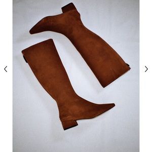 About Arianne suede knee high boots